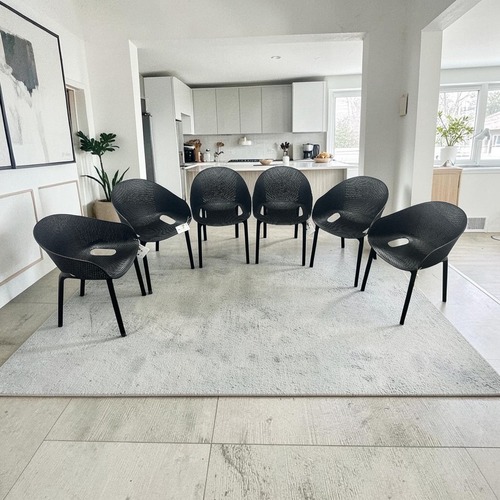 Used AllModern Farrah Stacking Patio Dining Armchair for sale on AptDeco