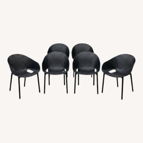 Used AllModern Farrah Stacking Patio Dining Armchair for sale on AptDeco