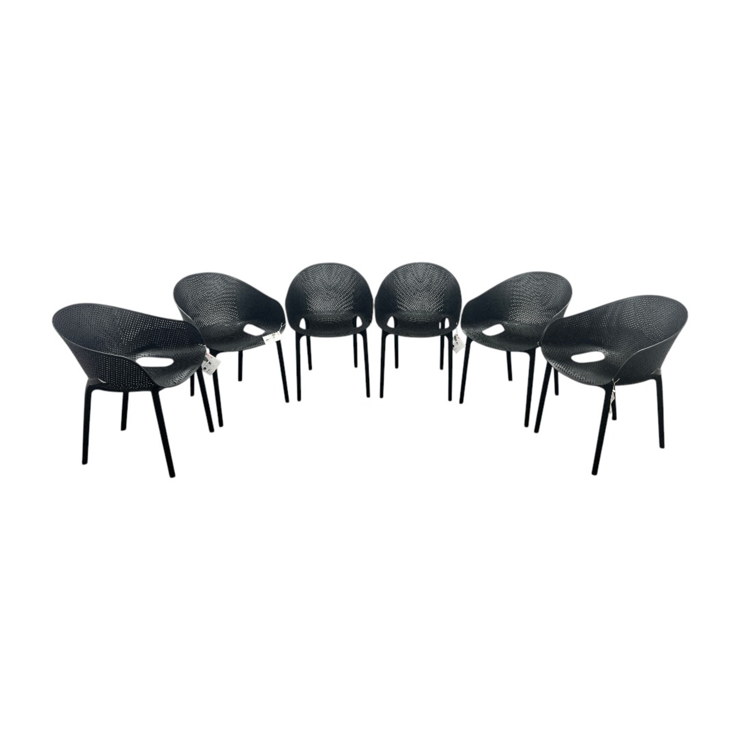 AllModern Farrah Stacking Patio Dining Armchair  - image-2