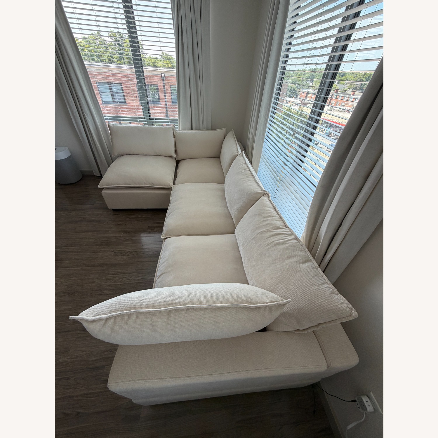 4+ Seater Sofa Cloud" Couch - image-3