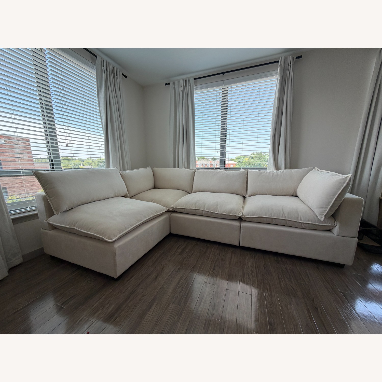 4+ Seater Sofa Cloud" Couch - image-2