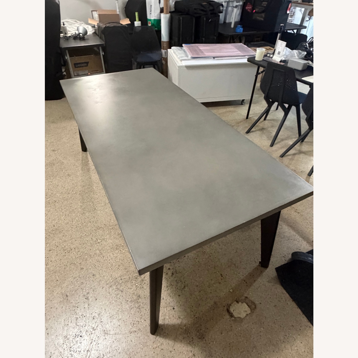 CB2 Harper Dining Table with Concrete Top - image-6