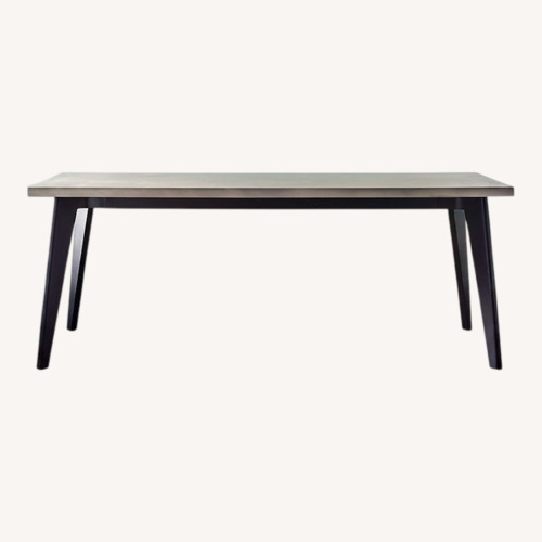 Used CB2 Harper Dining Table with Concrete Top for sale on AptDeco