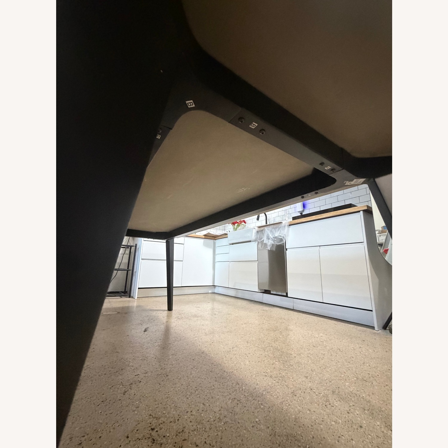 CB2 Harper Dining Table with Concrete Top - image-5