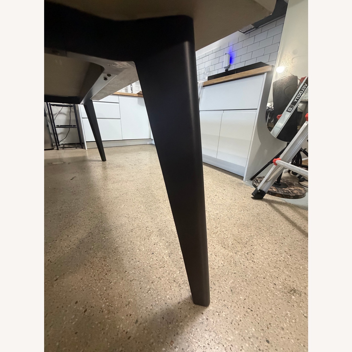 CB2 Harper Dining Table with Concrete Top - image-7