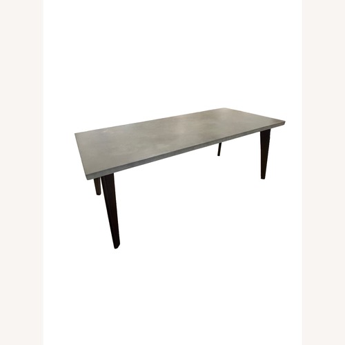 Used CB2 Harper Dining Table with Concrete Top for sale on AptDeco