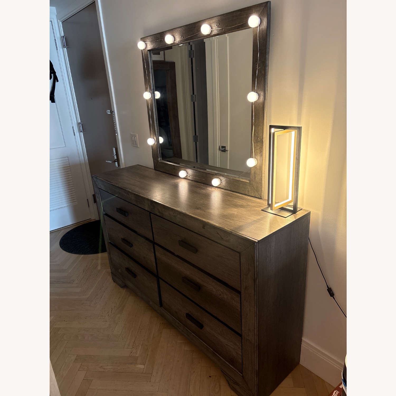 Dark Gray Dresser - image-1
