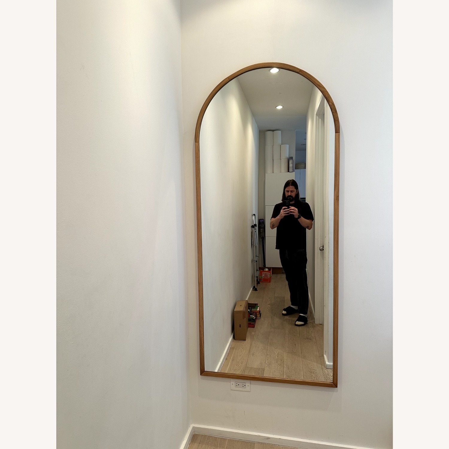 Urban Outfitters Arch Floor/Wall Mirror - image-3