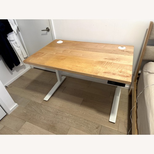 Used Herman Miller Jarvis Hardwood Standing Desk for sale on AptDeco