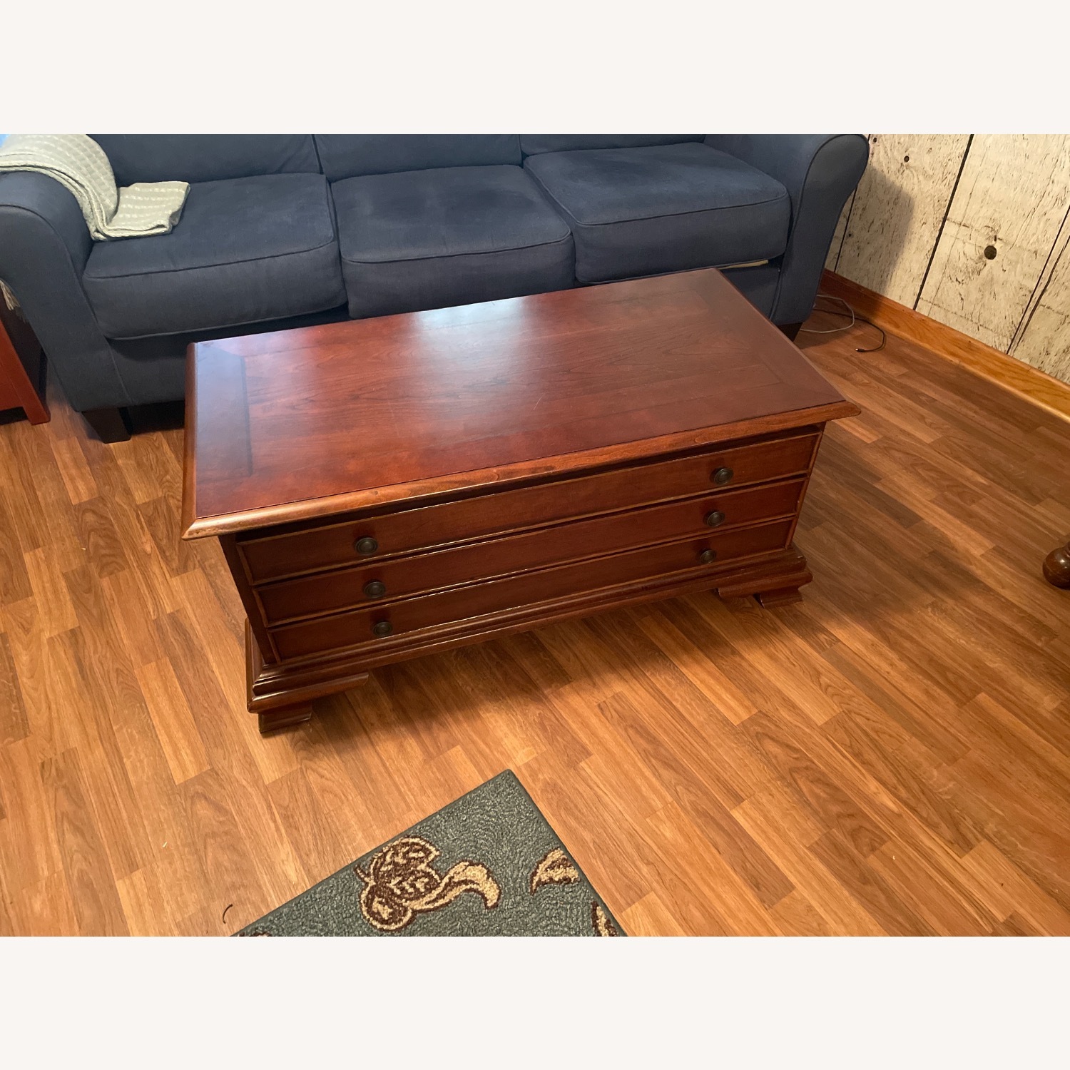 Vintage/Antique Finds Dark Brown Wood Chest - image-2