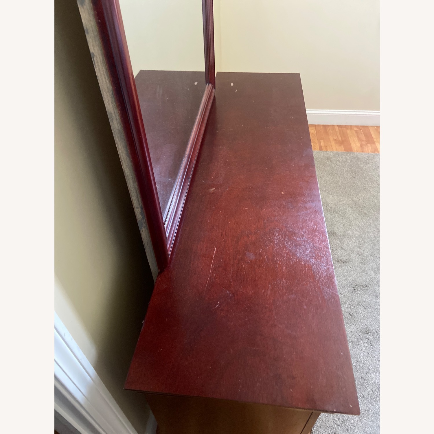 Raymour & Flanigan Dark Brown Dresser - image-2