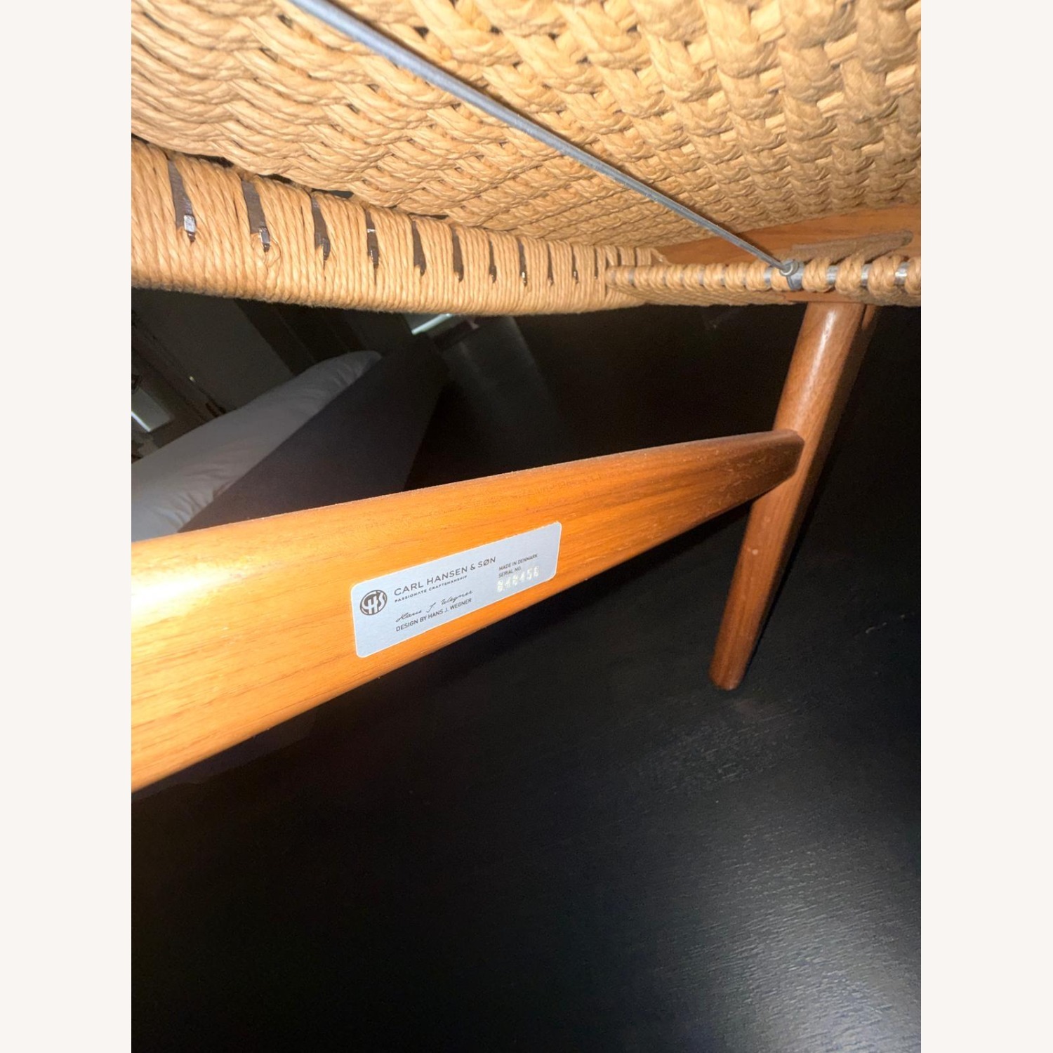 Hans Wegner Natural Wood Accent Chair - image-4