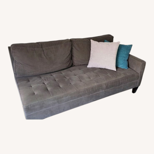 Used Z Gallerie Dark Gray Sofa for sale on AptDeco