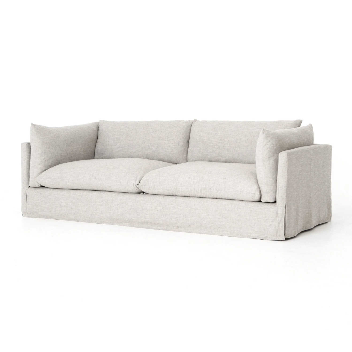 Magnolia Rowan Natural Fabric 3+ Seater Sofa - image-7