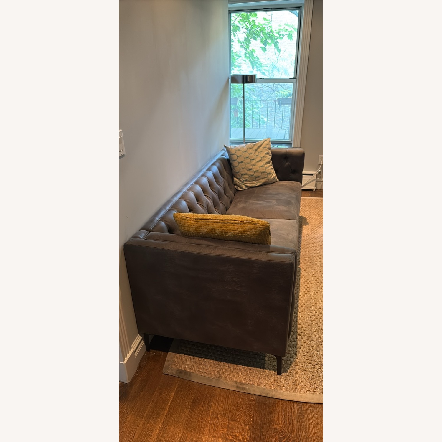 Greyleigh Lemington Dark Gray 2 Seater Sofa - image-3