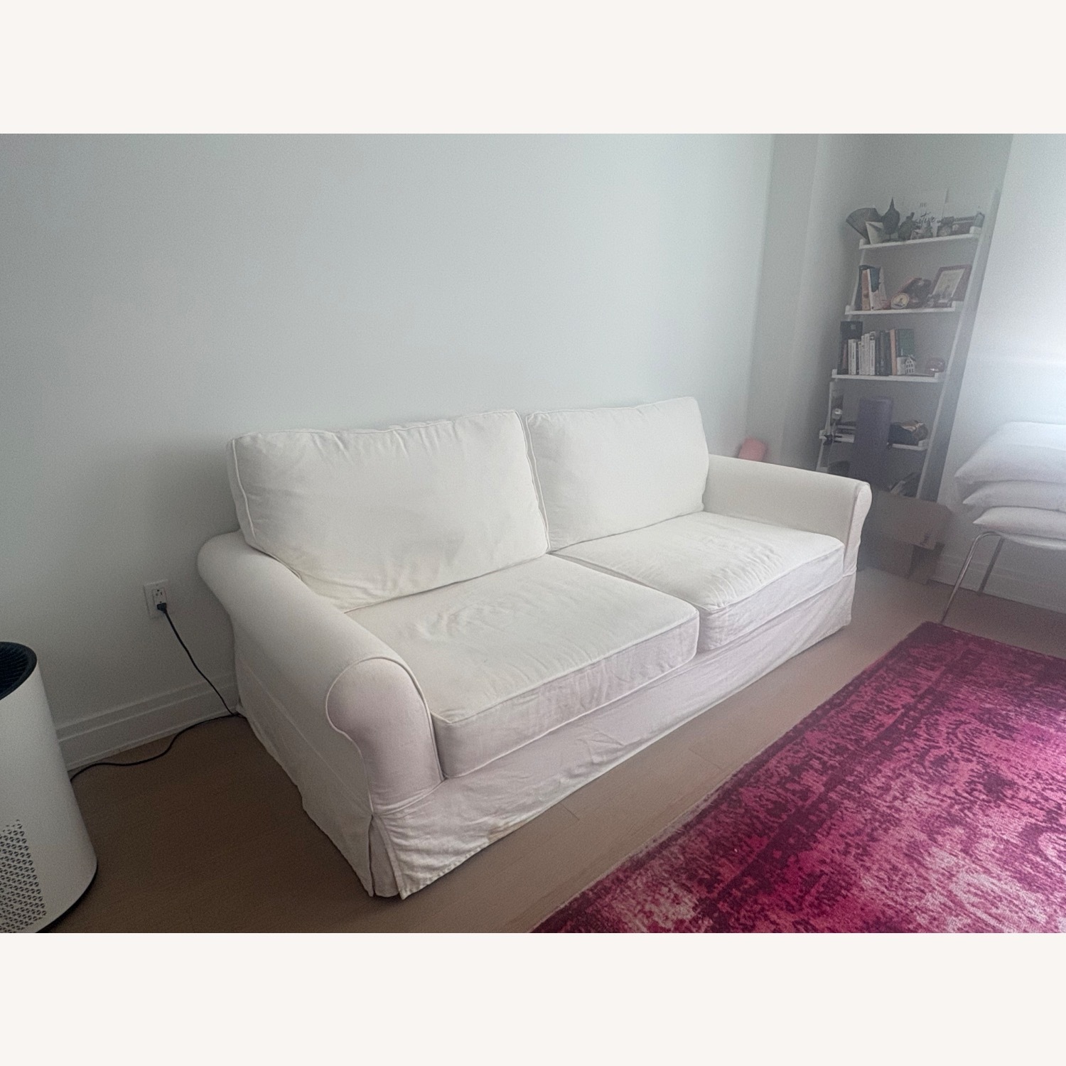 Pottery Barn Natural Linen PB Comfort Grand Sofa (92”) - image-2