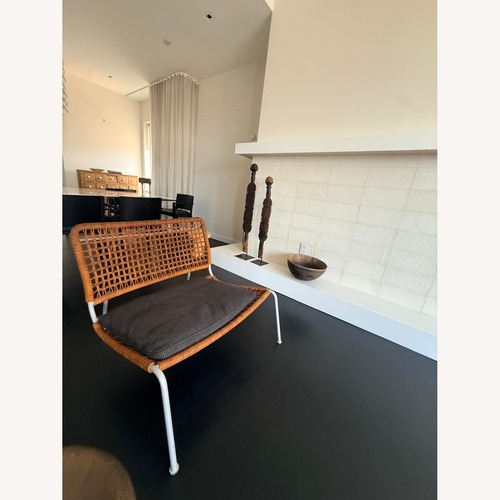 Used Italiana Divani Dark Brown Leather Armchair for sale on AptDeco