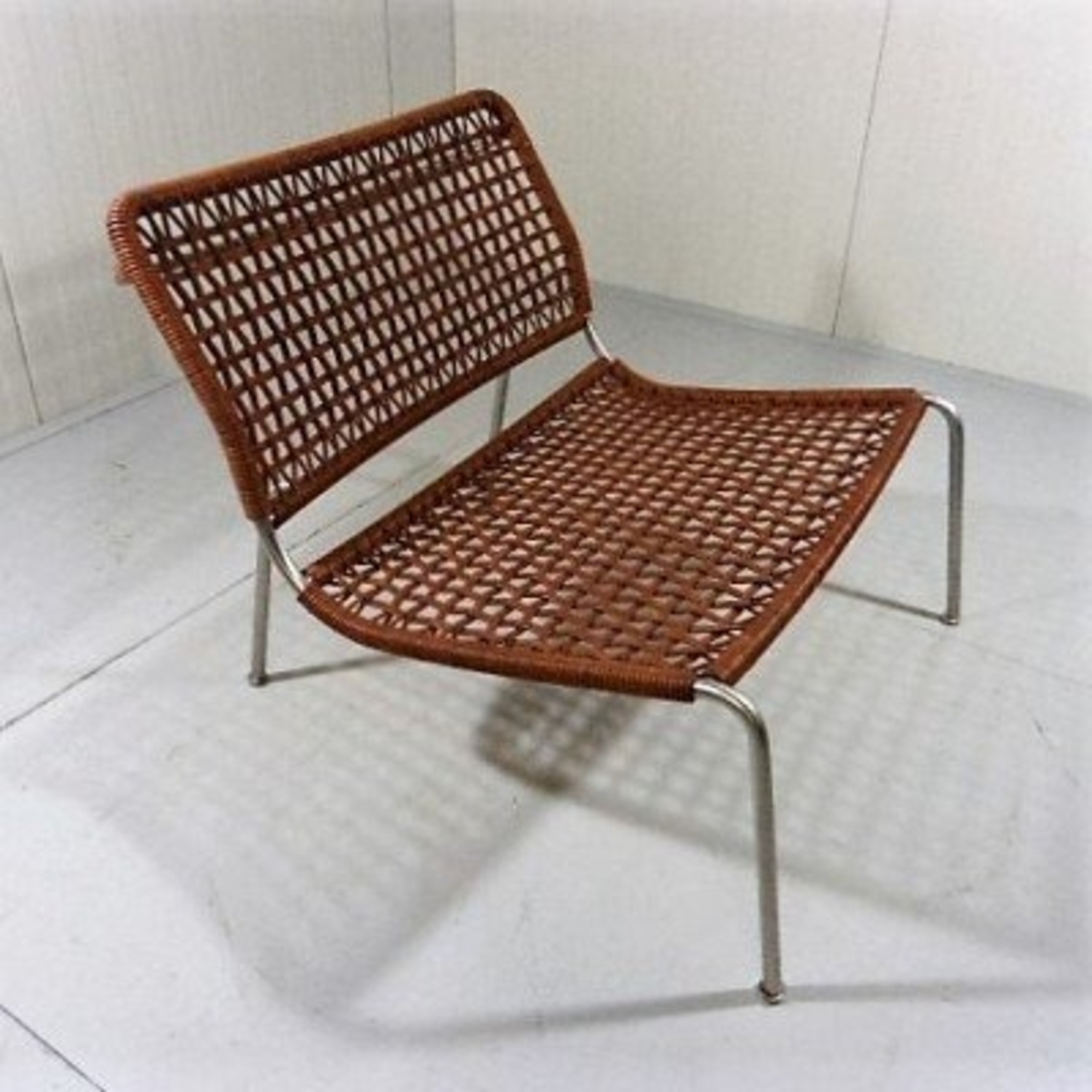 Italiana Divani Dark Brown Leather Armchair - image-3