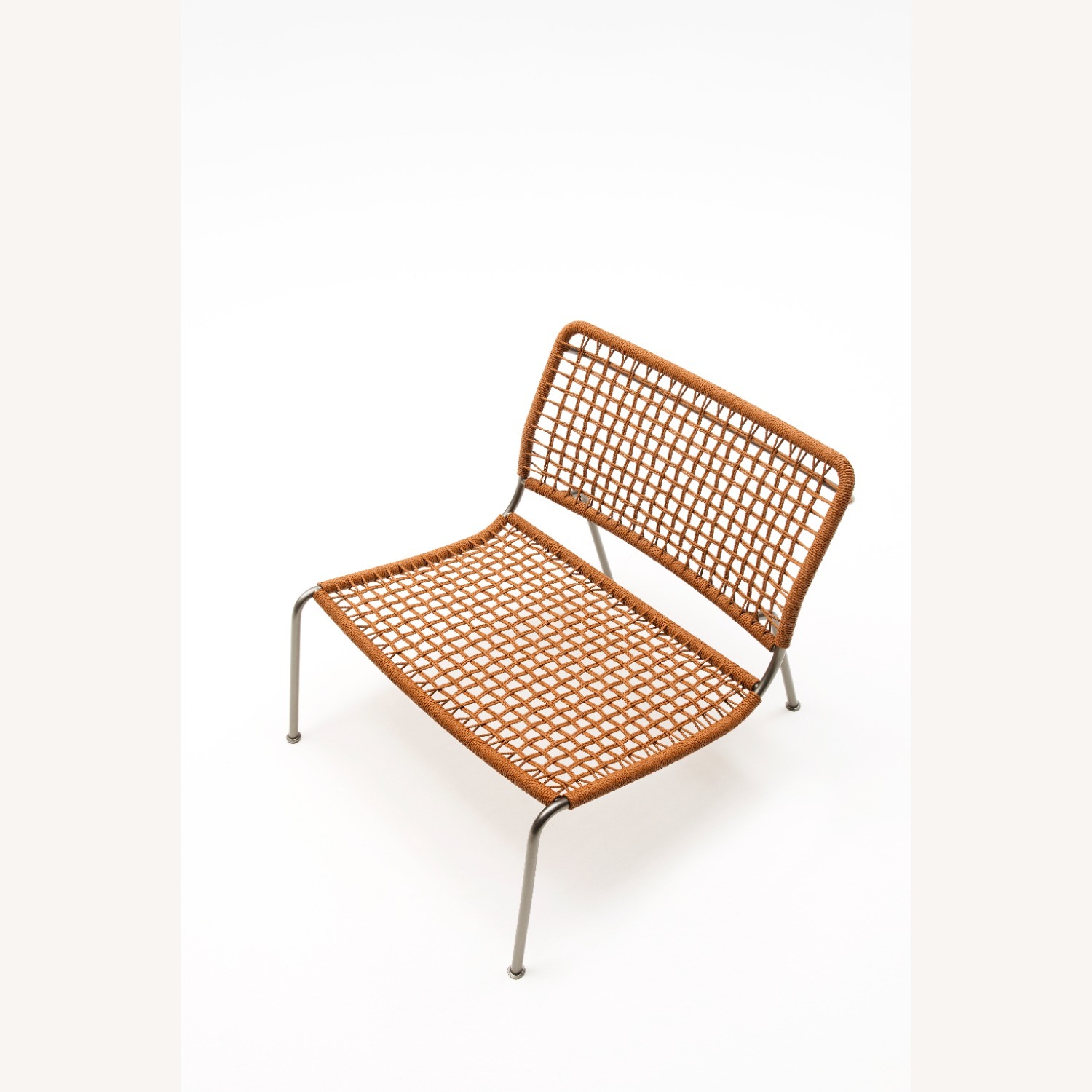 Italiana Divani Dark Brown Leather Armchair - image-4