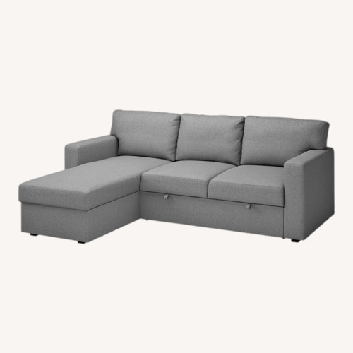 Used IKEA Barslov Light Gray Sleeper Sofa for sale on AptDeco