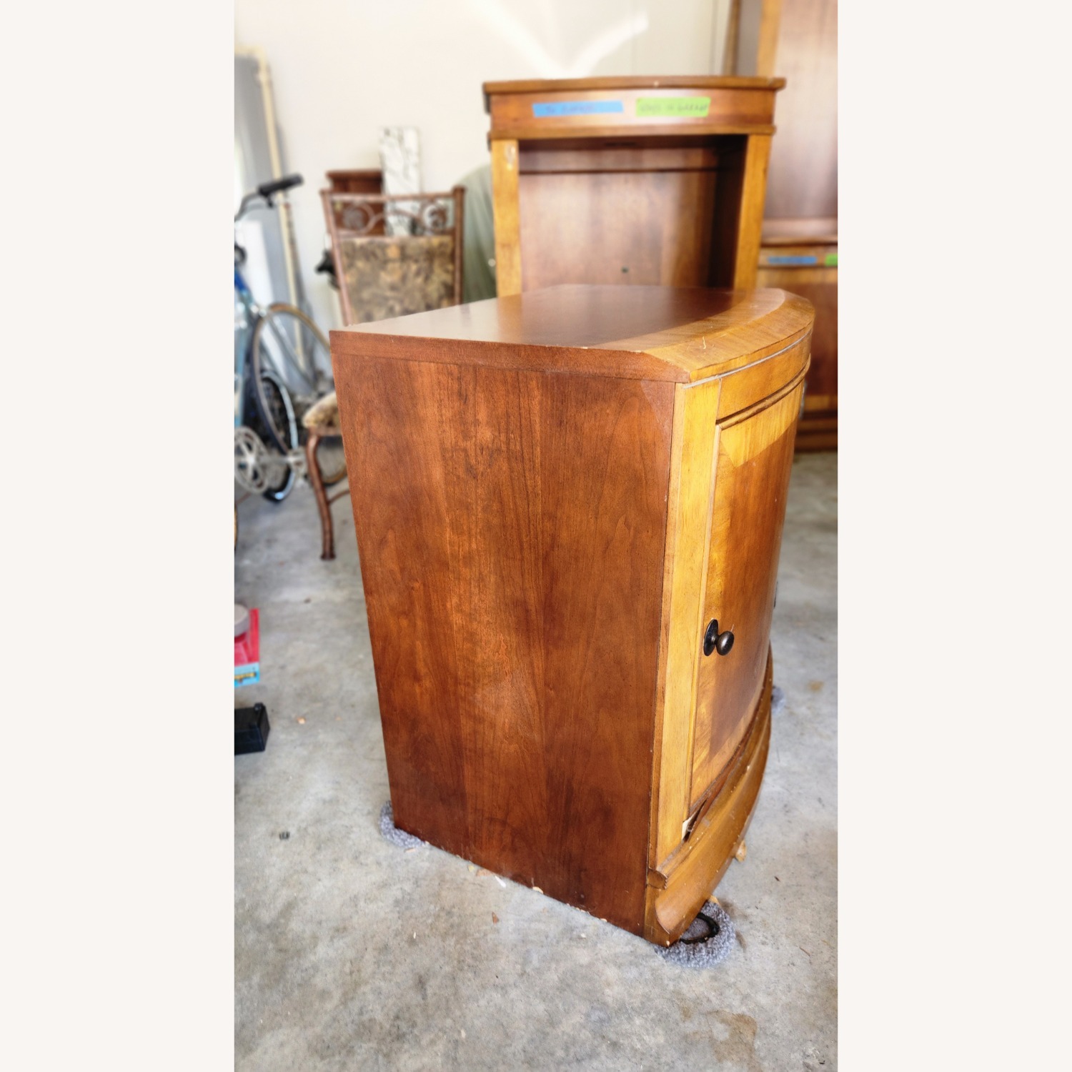 Natural Wood Media Storage - image-3