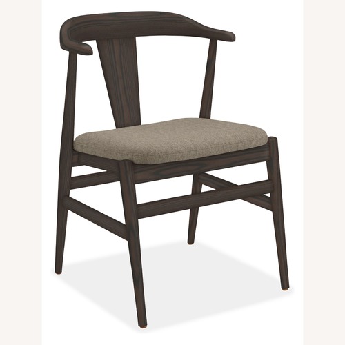 Used Room & Board Evan Dark Brown Wood Dining Chairs for sale on AptDeco