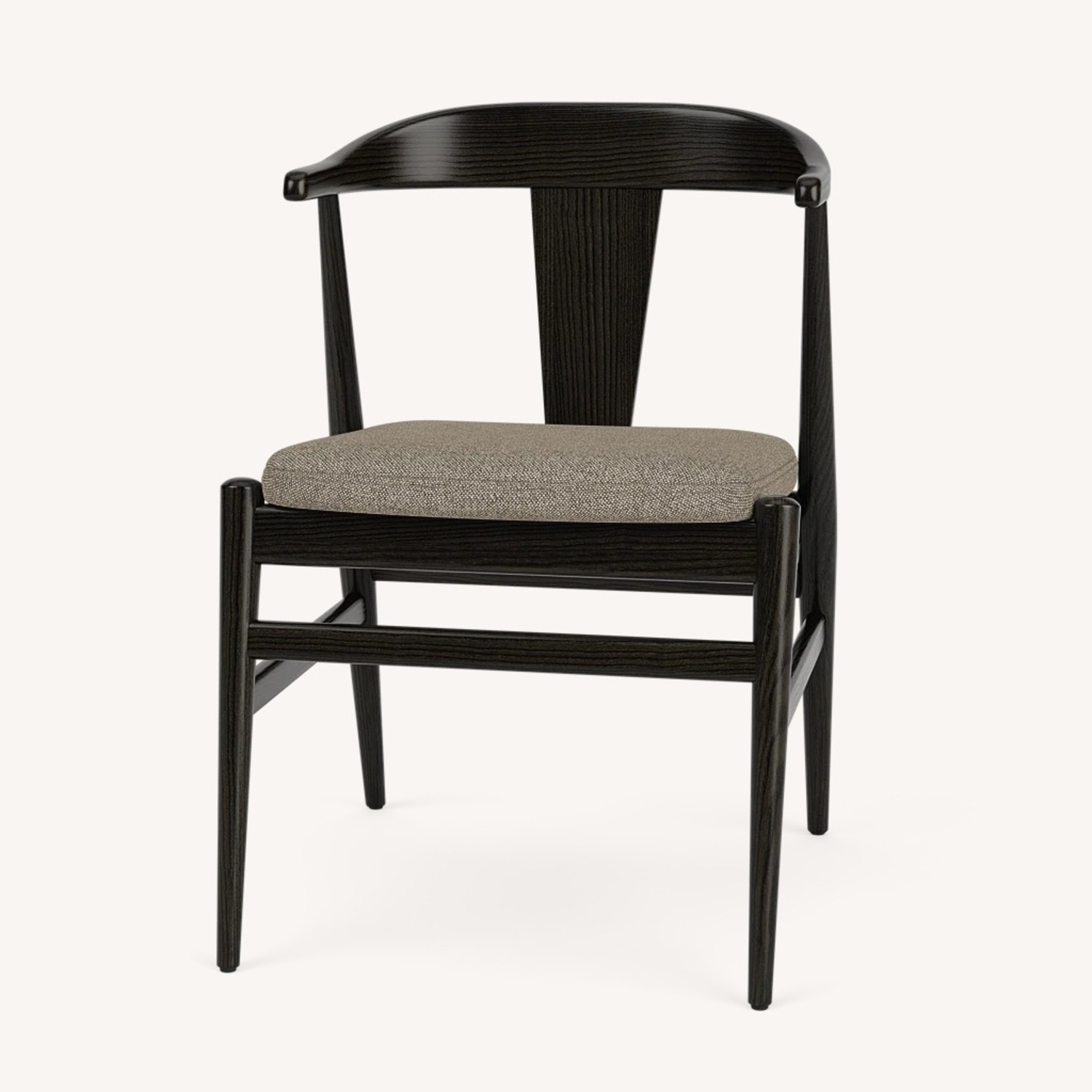 Room & Board Evan Dark Brown Wood Dining Chairs - image-3
