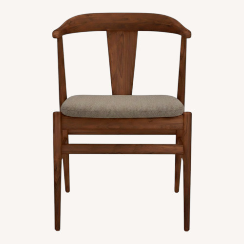 Used Room & Board Evan Dark Brown Wood Dining Chairs for sale on AptDeco