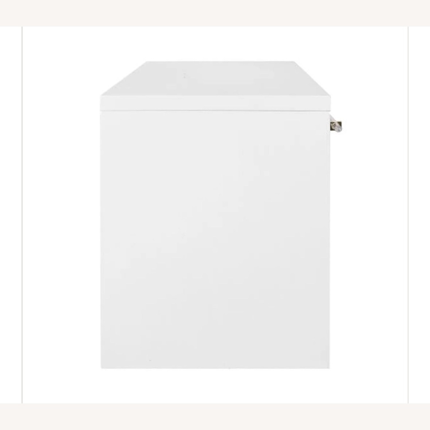 Anthropologie White Wood Desk - image-3