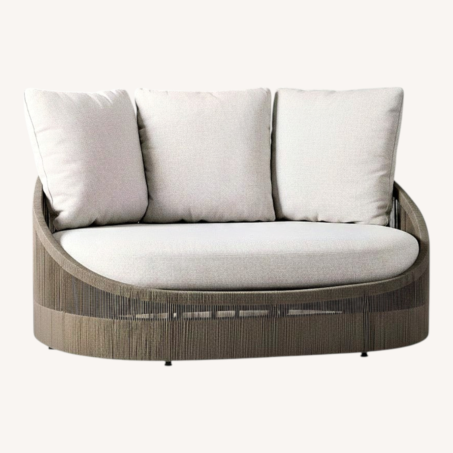West Elm Porto Lounge Chair with Cover - image-0