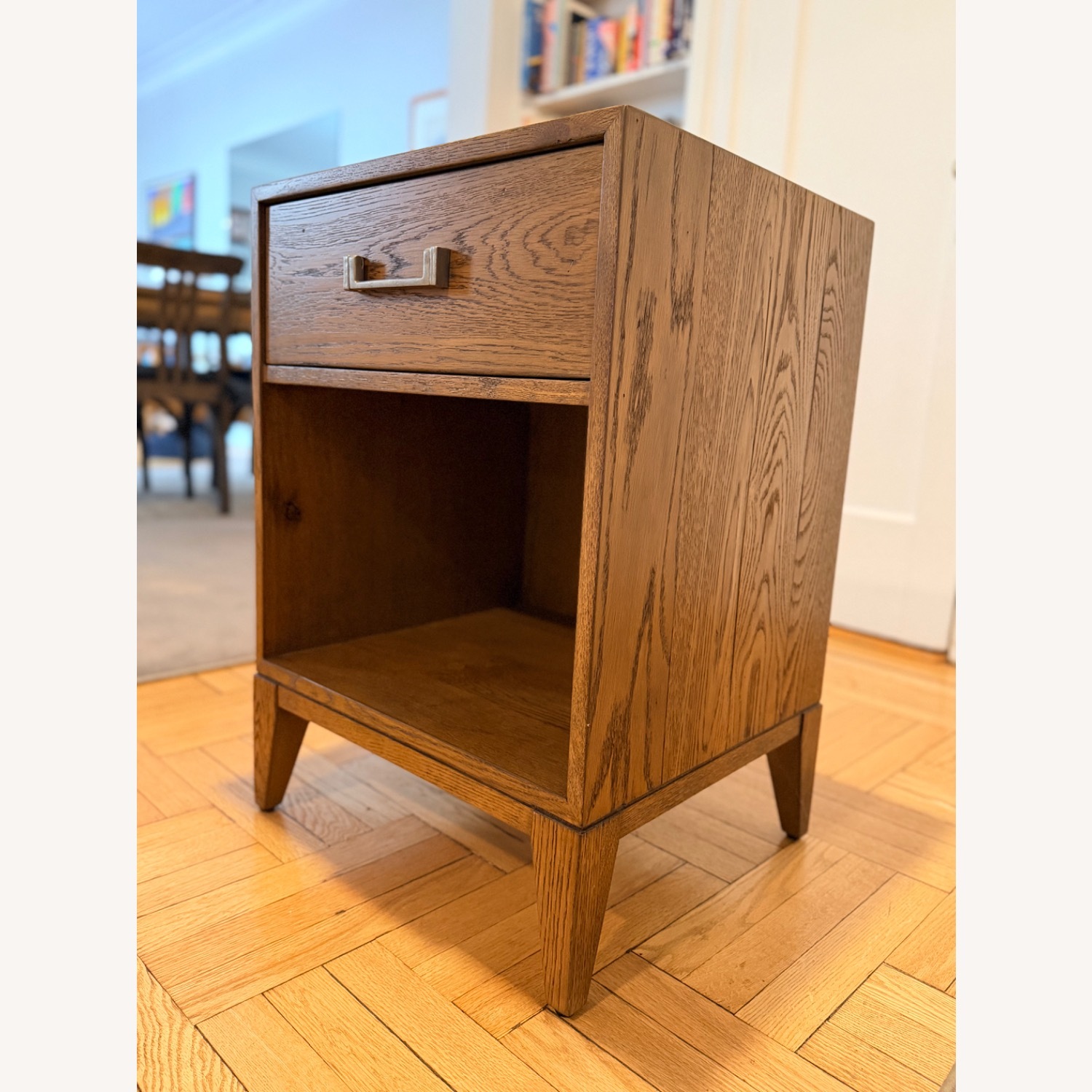 Restoration Hardware Cayden Dark Brown Side Table - image-7
