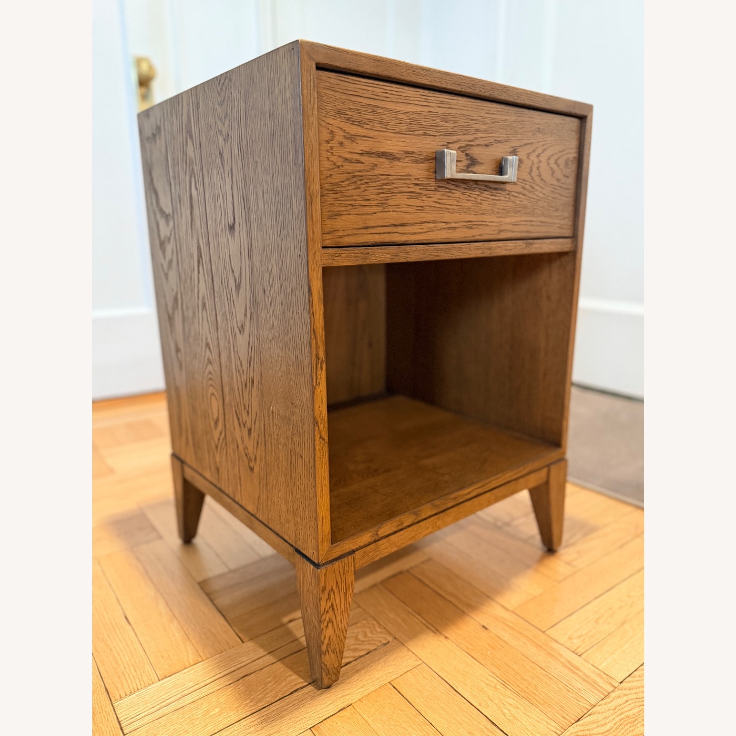 Restoration Hardware Cayden Dark Brown Side Table - image-2