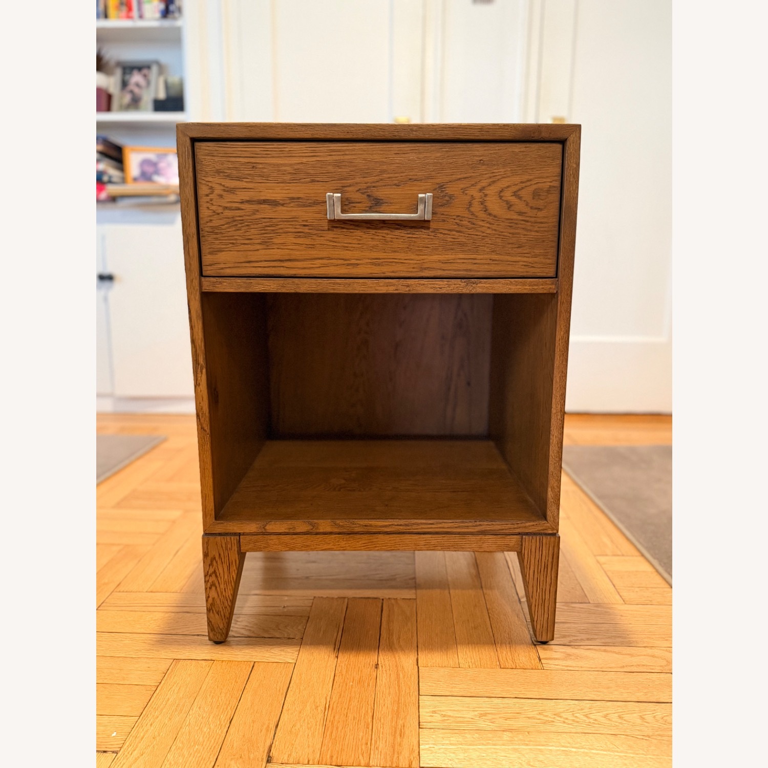 Restoration Hardware Cayden Dark Brown Side Table - image-1
