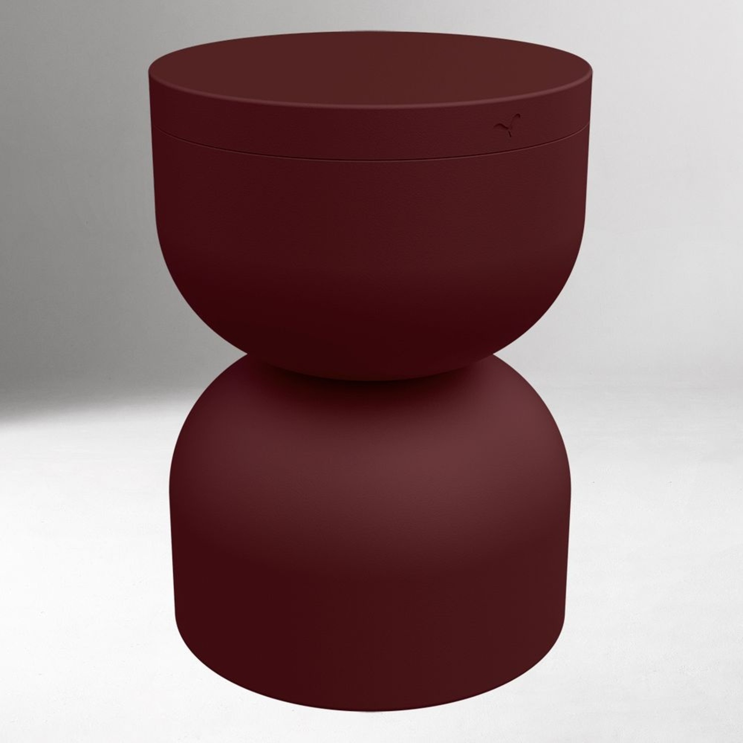 West Elm Fermob Piapolo Stool in Black Cherry - image-4