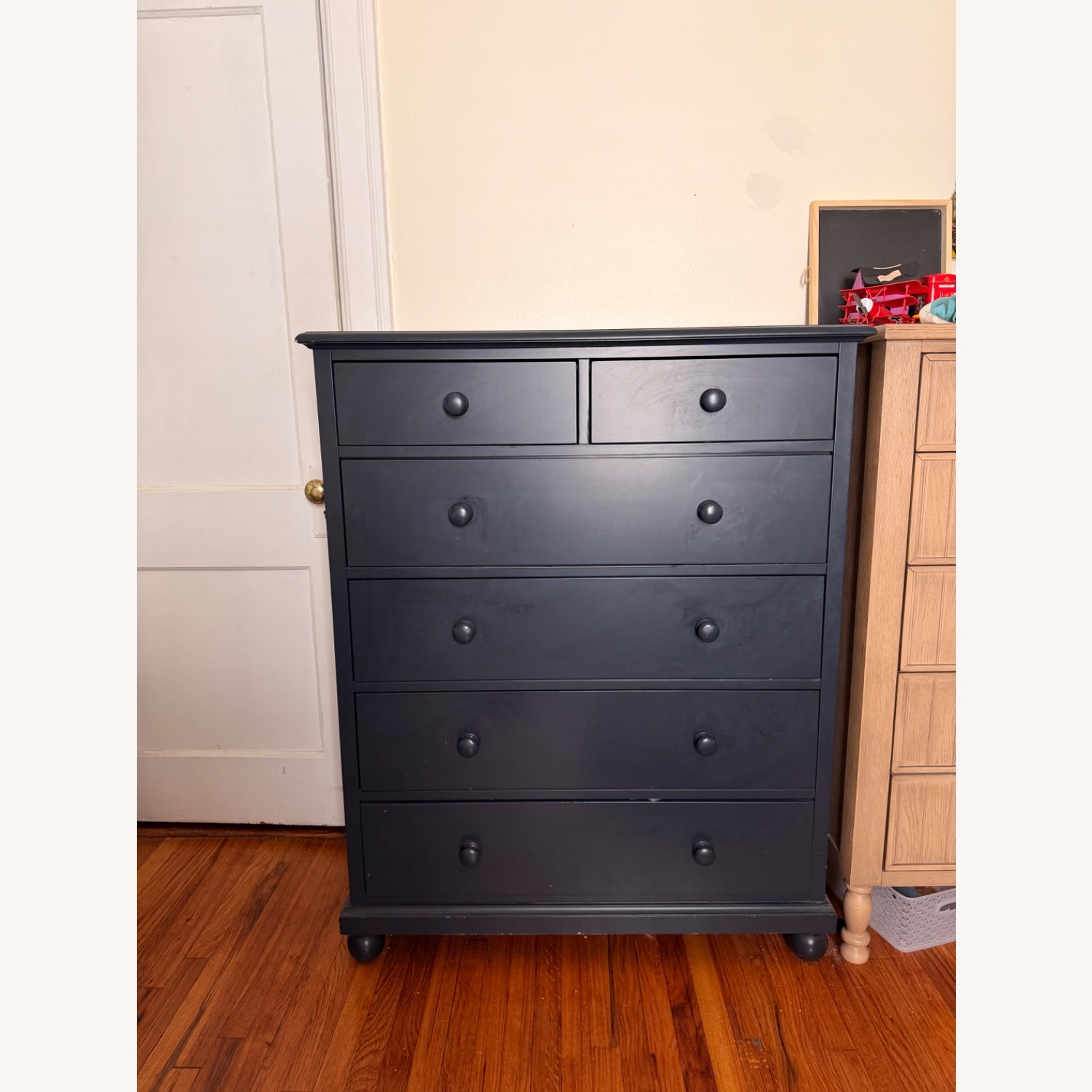 Pottery Barn Kids Catalina Blue Wood Dresser - image-1