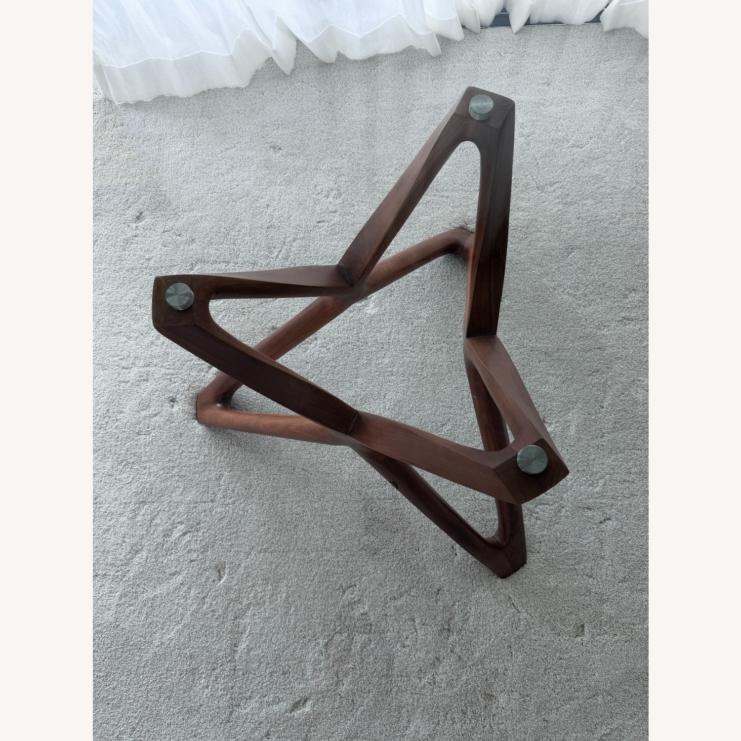 Magnus Dining Table (Walnut Base) and Chairs Set - image-6