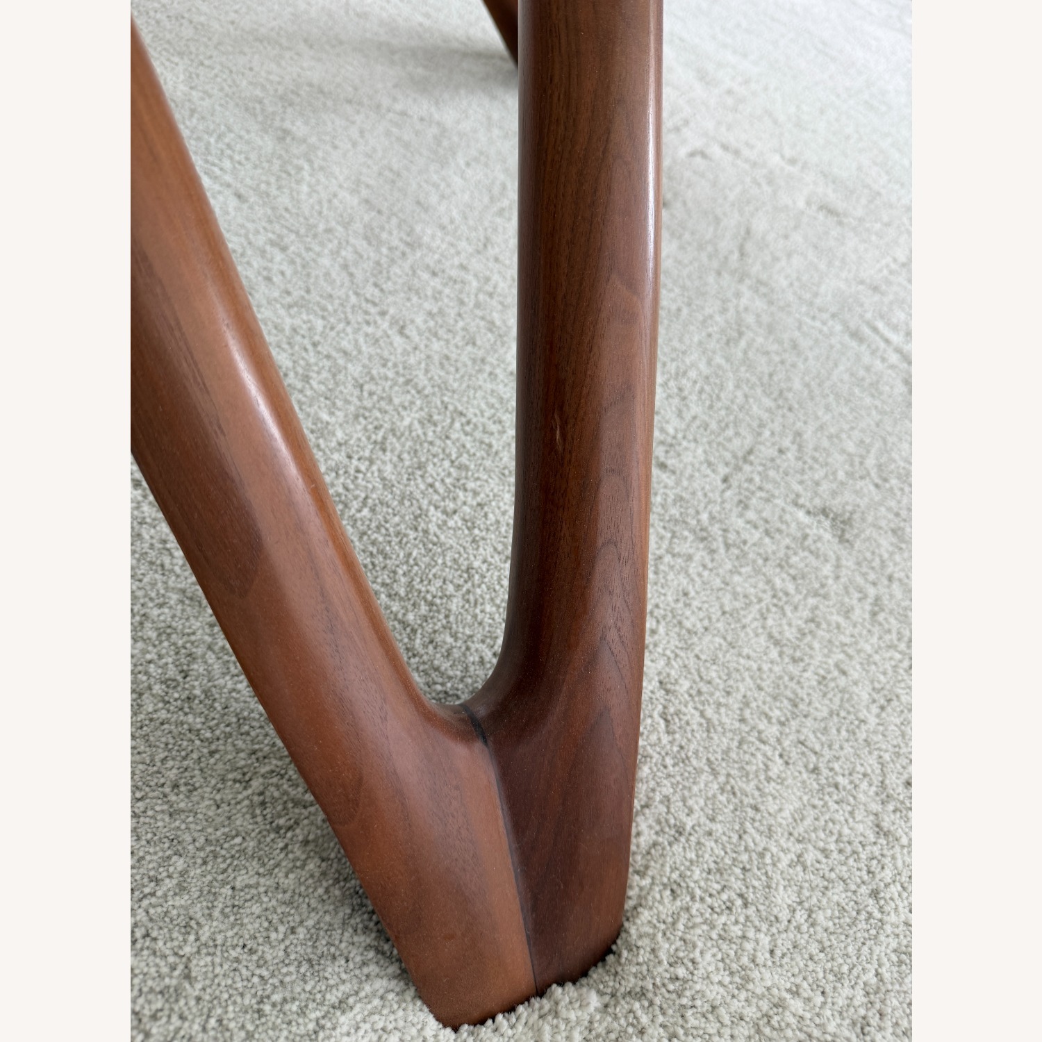 Magnus Dining Table (Walnut Base) and Chairs Set - image-5