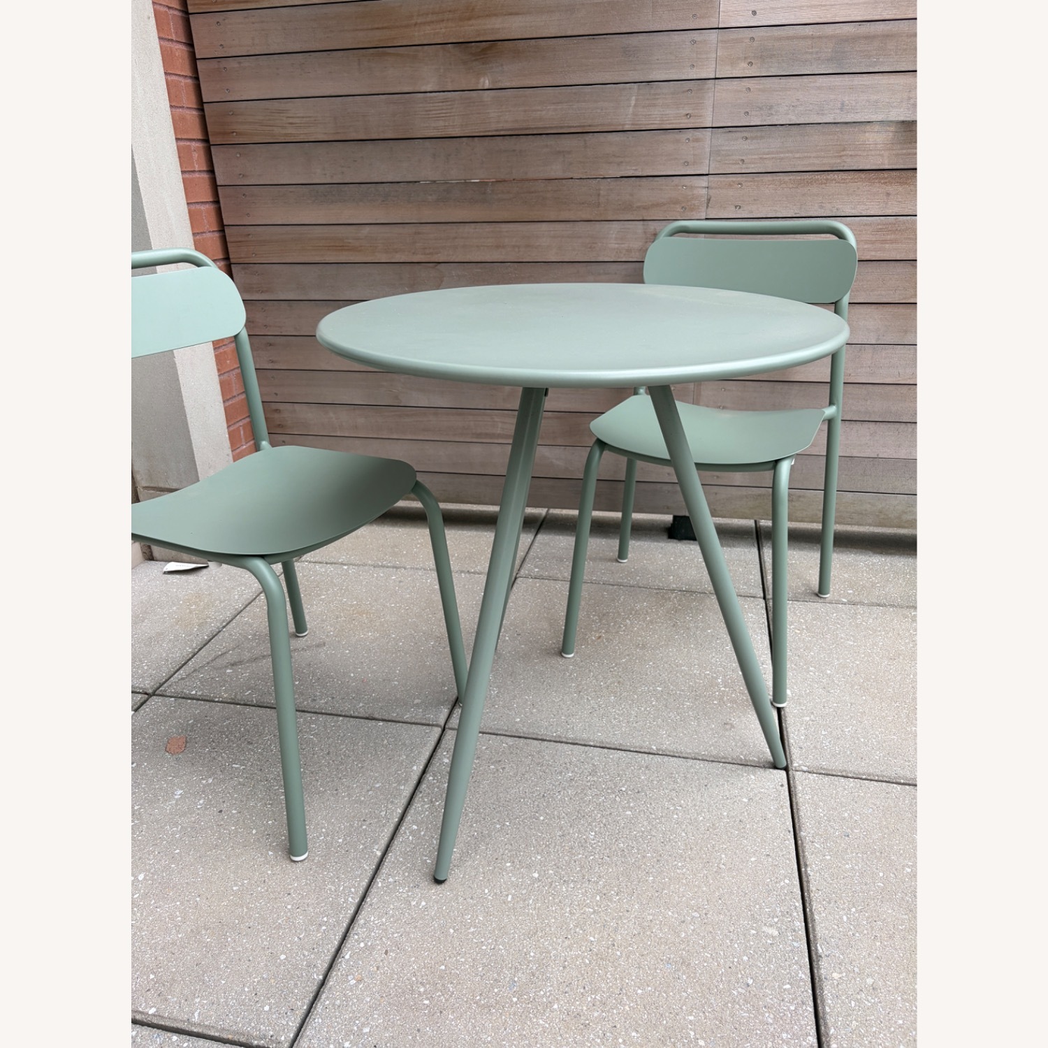 West Elm Wren Indoor/Outdoor Bistro Table 28" - image-4