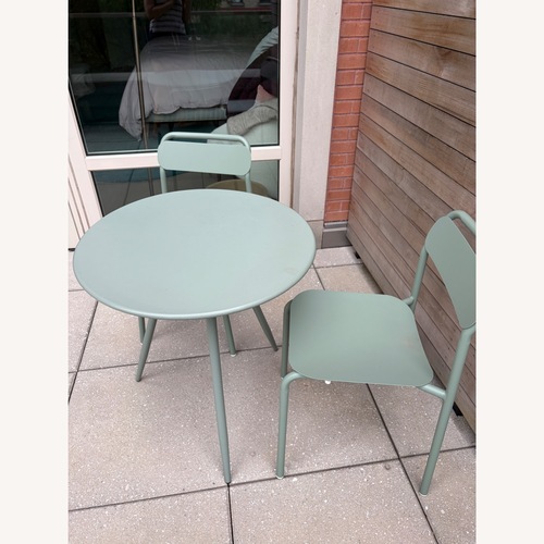 Used West Elm Wren Indoor/Outdoor Bistro Table 28" for sale on AptDeco