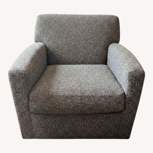 Used A. Rudin Swivel Chair With Ottoman for sale on AptDeco