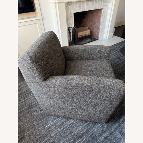 Used A. Rudin Swivel Chair With Ottoman for sale on AptDeco