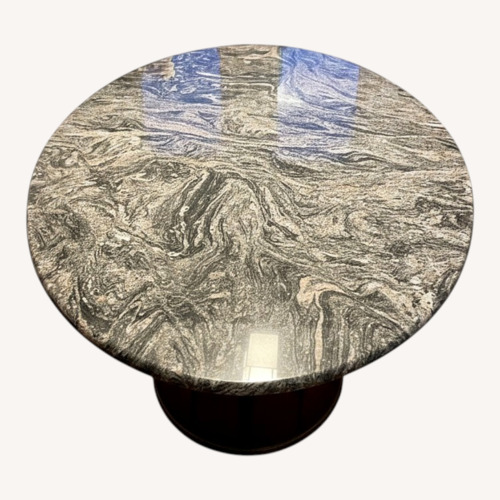 Used Custom Designed Granite Dining Table for sale on AptDeco
