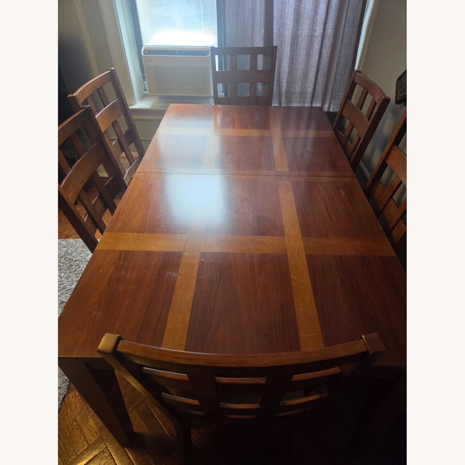 Dark Brown Wood Dining Sets - image-2