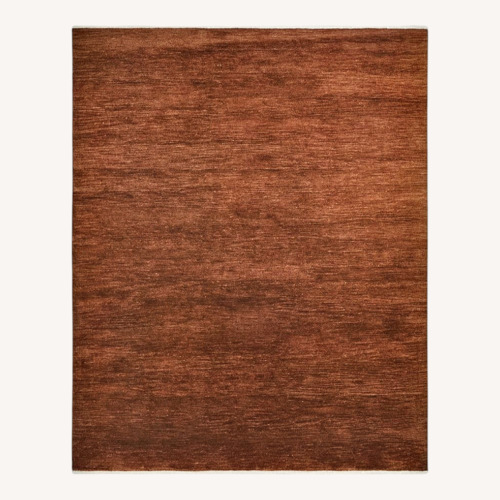 Used Lulu & Georgia Red Wool Area Rug 6' x 9' for sale on AptDeco
