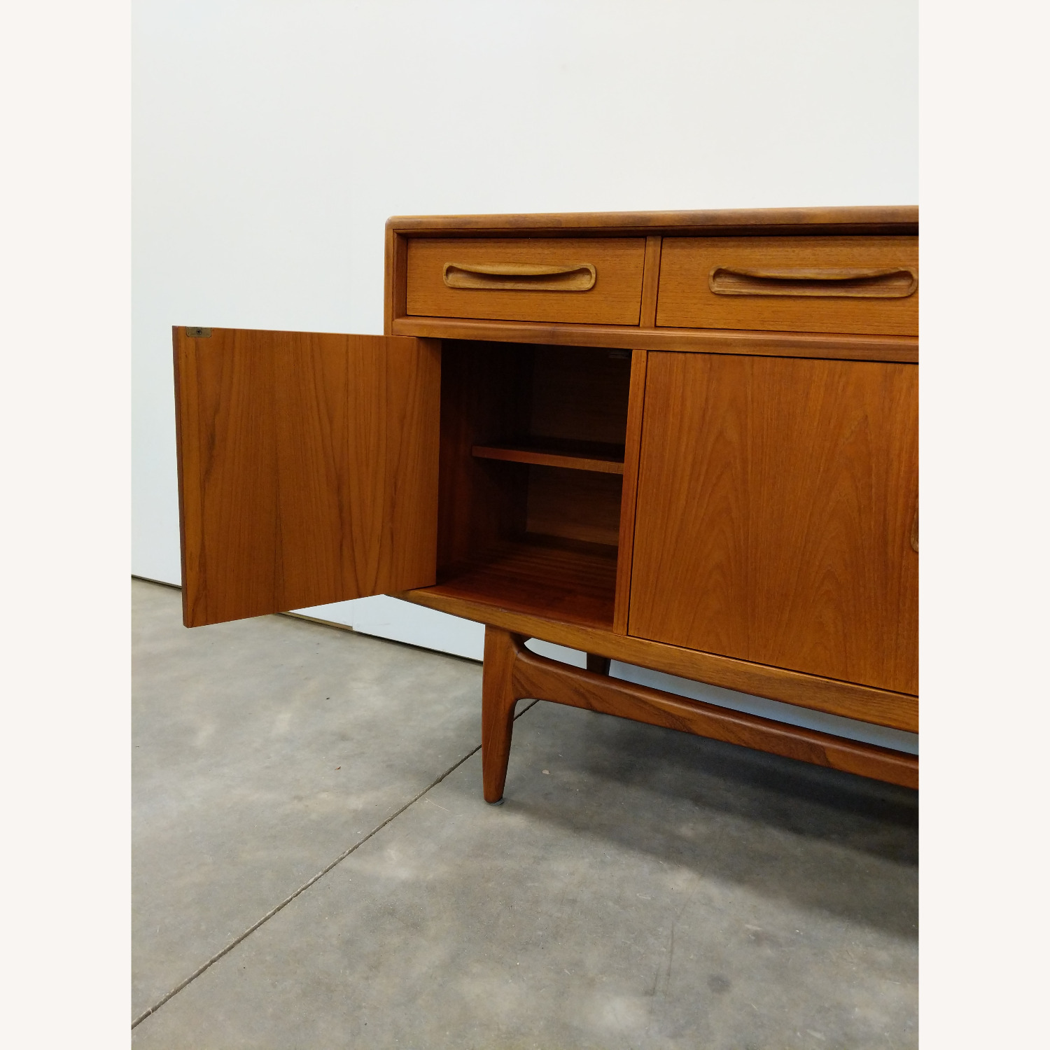 Vintage Mid Century Modern Teak Credenza by G Plan - image-6