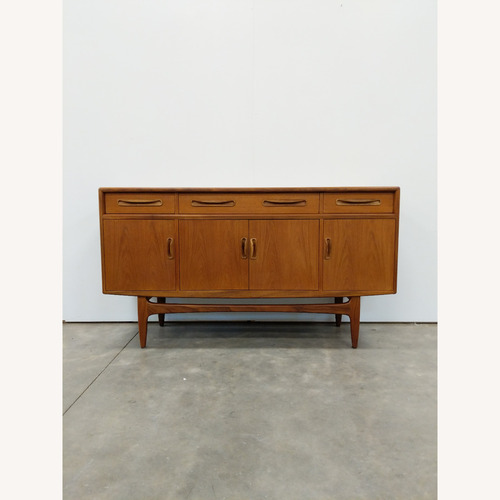 Used Vintage Mid Century Modern Teak Credenza by G Plan for sale on AptDeco