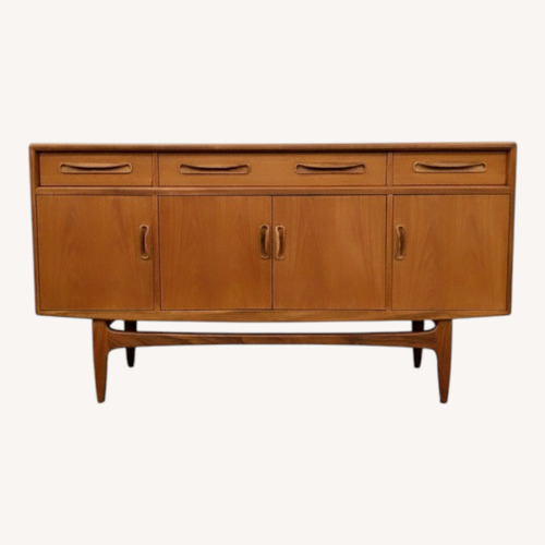 Used Vintage Mid Century Modern Teak Credenza by G Plan for sale on AptDeco