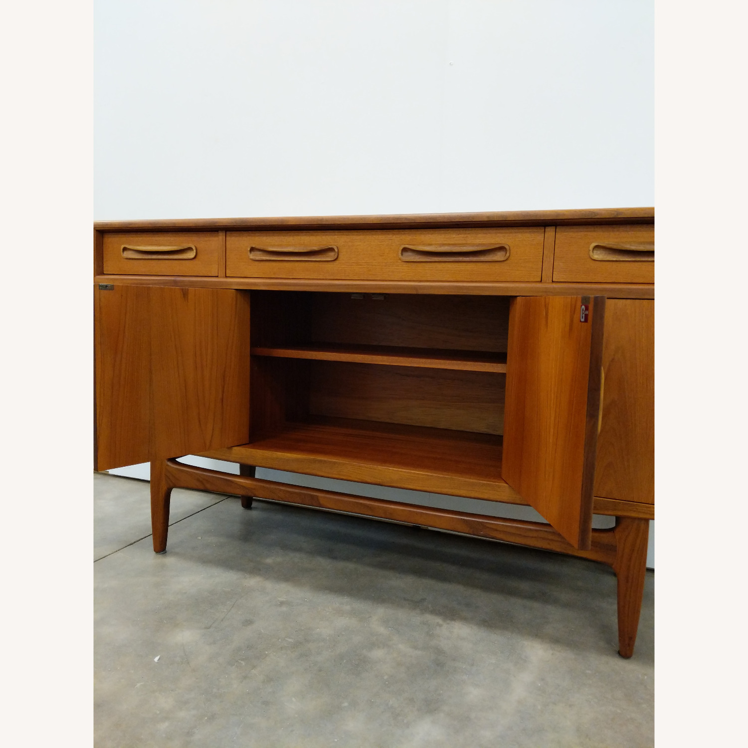 Vintage Mid Century Modern Teak Credenza by G Plan - image-5