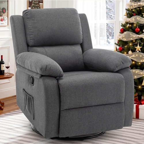 Used Amazon Dark Gray Fabric Recliner for sale on AptDeco