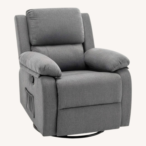 Used Amazon Dark Gray Fabric Recliner for sale on AptDeco